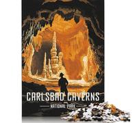 1000 Piece Carlsbad Caverns National Park Jigsaw Puzzle for Adult Teenagers Puzzles for Teenagers Gifts Home Educational Games DIY Toys 1000pcs (75x50cm)