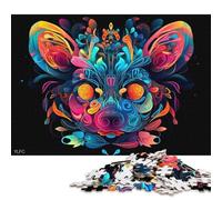 1000 Piece Cartoon Style Mouse Square Jigsaw Puzzles for Adults, Paper Puzzles Educational Game for Children 38x26cm/1000pcs