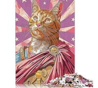 1000 Piece Cat Ancient Rome Statue Puzzles for Adults Wooden Puzzles Educational Game for Children As A 1000pcs (75x50cm)