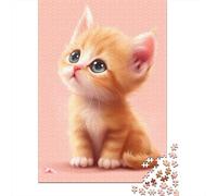 1000 Piece Cat Jigsaw Puzzle for Adult Teenagers Christmas Eve Gifts 1000pcs (38x26cm)