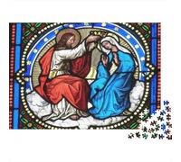 1000-Piece Catholicism Jigsaw Puzzle for Adults & Kids, Eco-Friendly Paper, Challenging Home Decoration Gift 70x50cm/1000pcs