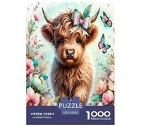 1000 Piece Cattle Game Puzzle for Adults Gifts Educational Games Home Decors Brainteasing Animals Jigsaw Puzzle for Women Men Adult 70x50cm/1000pcs