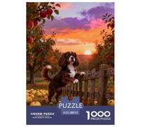 1000 Piece Cavalier King Charles Spaniel Jigsaw Puzzle for Adults & Kids - Family Fun, Family Happy Game, Orchard Puzzle, Decoration Birthday Gifts 52x38cm/1000pcs