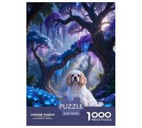 1000 Piece Cavalier King Charles Spaniel Jigsaw Puzzles for Adults - Family-Friendly Brain Teaser, Woods Jigsaws, Decoration Birthday Gifts 70x50cm/1000pcs