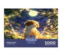 1000 Piece Cavalier King Charles Spaniel Jigsaw Puzzles Great Gift for Adults Family Challenging Toys Home Decoration Cute Pet Dog Jigsaw Puzzle for Women Men Adult 70x50cm/1000pcs