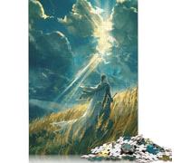 1000 Piece Celestial Guardian Puzzles for Adults Paper Puzzles Educational Games For Kids 38x26cm/1000pcs