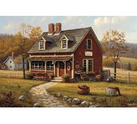 1000-Piece Charles Wysocki -Cocoa Break at The Copperfields Puzzle - Decompression, Valentine's Gift