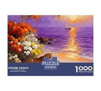 1000 Piece Cheetah Jigsaw Puzzle for Adults Kids - Challenging & Brainteasing, Flower Bush Sea Puzzles, Decoration Unique Gift 38x26cm/1000pcs
