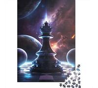 1000 Piece Chess In Space Jigsaw Puzzles for Adults Puzzle Jigsaws for Adults& Teenagers Age 12 Years Up 1000pcs (75x50cm) <