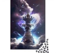 1000 Piece Chess In Space Jigsaw Puzzlesfor Adults Paper Puzzle Jigsaws for Adults For Family Fun & Game Night 1000pcs (38x26cm)