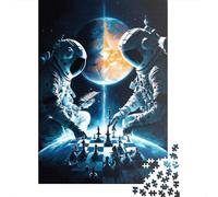 1000 Piece Chess Universe Jigsaw Puzzle for Adult Teenagers Wooden Learning Educational Toys 1000pcs (75x50cm)