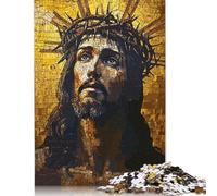 1000 Piece Christ Jesus Mosaic Jigsaw Puzzlesfor Adults Puzzle Jigsaws for Adults Unique Home Decor And Gifts 1000pcs (38x26cm)
