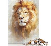 1000 Piece Christian Lion Jigsaw Puzzles for Adults Puzzles Learning Educational Toys 1000pcs (75x50cm)