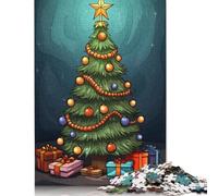 1000 Piece Christmas Tree Vibes Jigsaw Puzzlesfor Adults Wooden Puzzle Jigsaws for Adults For Family Fun & Game Night 1000pcs (75x50cm)