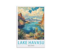 1000 Piece Classic Jigsaw Puzzle Arizona Lake Havasus Challenging Puzzles, Puzzle Game for The Whole for Women, Gifts for Men, Theme 38x52cm
