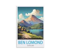 1000 Piece Classic Jigsaw Puzzle Ben Lomond Scotland Challenging Puzzles, Puzzle Game for The Whole for Women, Gifts for Men, Theme 50x70cm