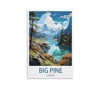 1000 Piece Classic Jigsaw Puzzle Big Pine Canyon Challenging Puzzles, Puzzle Game for The Whole for Women, Gifts for Men, Theme 50x70cm