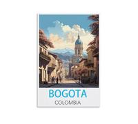 1000 Piece Classic Jigsaw Puzzle Bogota Colombia Challenging Puzzles, Puzzle Game for The Whole for Women, Gifts for Men, Theme 26x38cm