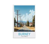 1000 Piece Classic Jigsaw Puzzle Burney California Challenging Puzzles, Puzzle Game for The Whole for Women, Gifts for Men, Theme 26x38cm