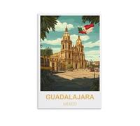 1000 Piece Classic Jigsaw Puzzle,Guadalajara Mexico Challenging Puzzles, Puzzle Game for The Whole for Women, Gifts for Men, Theme 70x50cm