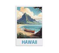1000 Piece Classic Jigsaw Puzzle Hawaiis Challenging Puzzles, Puzzle Game for The Whole for Women, Gifts for Men, Theme 26x38cm