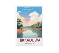 1000 Piece Classic Jigsaw Puzzle Hikkaduwa Sri Lanka Challenging Puzzles, Puzzle Game for The Whole for Women, Gifts for Men, Theme 26x38cm