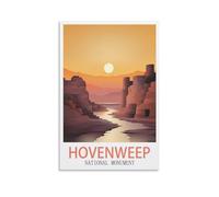 1000 Piece Classic Jigsaw Puzzle Hovenweep National Monument Challenging Puzzles, Puzzle Game for The Whole for Women, Gifts for Men, Theme 38x52CM