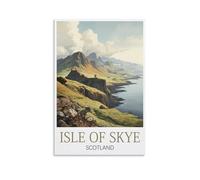 1000 Piece Classic Jigsaw Puzzle Isle of Skye Scotland Challenging Puzzles, Puzzle Game for The Whole for Women, Gifts for Men, Theme 38x52cm