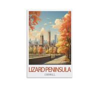 1000 Piece Classic Jigsaw Puzzle,Lizard Peninsula Cornwalls Challenging Puzzles, Puzzle Game for The Whole for Women, Gifts for Men, Theme 38x26cm