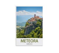 1000 Piece Classic Jigsaw Puzzle，Meteora Greece Challenging Puzzles, Puzzle Game for The Whole for Women, Gifts for Men, Theme 50x70cm