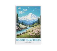 1000 Piece Classic Jigsaw Puzzle Mount Humphreys California Challenging Puzzles, Puzzle Game for The Whole for Women, Gifts for Men, Theme 38x52CM