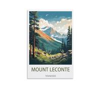 1000 Piece Classic Jigsaw Puzzle Mount Leconte Tennessees Challenging Puzzles, Puzzle Game for The Whole for Women, Gifts for Men, Theme 50x70cm