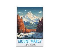 1000 Piece Classic Jigsaw Puzzle Mount Marcy New York Challenging Puzzles, Puzzle Game for The Whole for Women, Gifts for Men, Theme 50x70CM