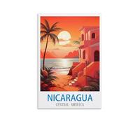 1000 Piece Classic Jigsaw Puzzle Nicaragua Central America Challenging Puzzles, Puzzle Game for The Whole for Women, Gifts for Men, Theme 38x52cm