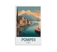 1000 Piece Classic Jigsaw Puzzle，Pompeii Italys Challenging Puzzles, Puzzle Game for The Whole for Women, Gifts for Men, Theme 38x26cm