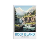 1000 Piece Classic Jigsaw Puzzle Rock Island State Park Tennessees Challenging Puzzles, Puzzle Game for The Whole for Women, Gifts for Men, Theme 50x70cm