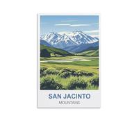 1000 Piece Classic Jigsaw Puzzle San Jacinto Mountains Challenging Puzzles, Puzzle Game for The Whole for Women, Gifts for Men, Theme 50x70cm
