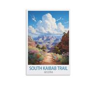 1000 Piece Classic Jigsaw Puzzle South Kaibab Trail Arizona Challenging Puzzles, Puzzle Game for The Whole for Women, Gifts for Men, Theme 26x38cm