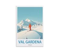 1000 Piece Classic Jigsaw Puzzle Val Gardena Italys Ski Challenging Puzzles, Puzzle Game for The Whole for Women, Gifts for Men, Theme 50x70cm