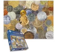 1000 Piece Coin Collection Jigsaw Puzzle for Adults - World Currency Puzzle with Global Coins, Challenging & Detailed Collectible Art Puzzle for History Lovers, Coin Collectors & Puzzle Enthusiasts
