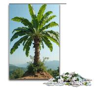 1000 Piece Colorful Banana Tree Jigsaw Puzzle Fun Jigsaw Puzzle for The Family Great Gift for Anime Fans 1000 Pieces Adult Gift