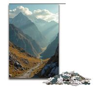 1000 Piece Colorful Birdsong in The Empty Mountains Jigsaw Puzzle Fun Jigsaw Puzzle for The Family Great Gift for Anime Fans 1000 Pieces Adult Gift