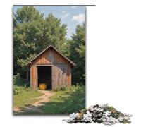 1000 Piece Colorful Melon Shed And Plum Trees Jigsaw Puzzle Fun Jigsaw Puzzle for The Family Great Gift for Anime Fans 1000 Pieces Adult Gift