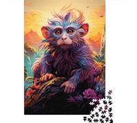 1000 Piece Colorful Monkey Jigsaw Puzzles for Adults Puzzles Learning Educational Toys 1000pcs (38x26cm)