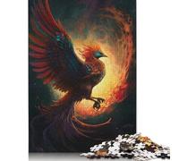 1000 Piece Colorful Phoeni Jigsaw Puzzles for Adult Teenagers Paper Puzzles for Adults& Teenagers Age 12 Years Up 38x26cm/1000pcs