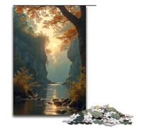 1000 Piece Colorful Poetic And Picturesque Jigsaw Puzzle Fun Jigsaw Puzzle for The Family Great Gift for Anime Fans 1000 Pieces Adult Gift