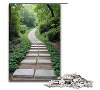 1000 Piece Colorful Stone Path Slope Jigsaw Puzzle Fun Jigsaw Puzzle for The Family Great Gift for Anime Fans 1000 Pieces Adult Gift