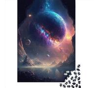1000 Piece Colors_of_Space Paper Jigsaw Puzzles Adults Teens Jigsaw Large Puzzle Toys Educational Intellectual Decompressing Fun Family Game 1000pcs (38x26cm)