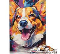 1000 Piece Colourful Dogs Jigsaw Puzzles for Adult Teenagers Paper Puzzles Sustainable Puzzle for Adults | Games 1000pcs (75x50cm)