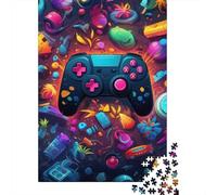 1000 Piece Colourful Gamepad Jigsaw Puzzle for Adult Teenagers Jigsaw Puzzle For Family Fun & Game Night 1000pcs (75x50cm)